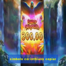 simbolo corinthians copiar